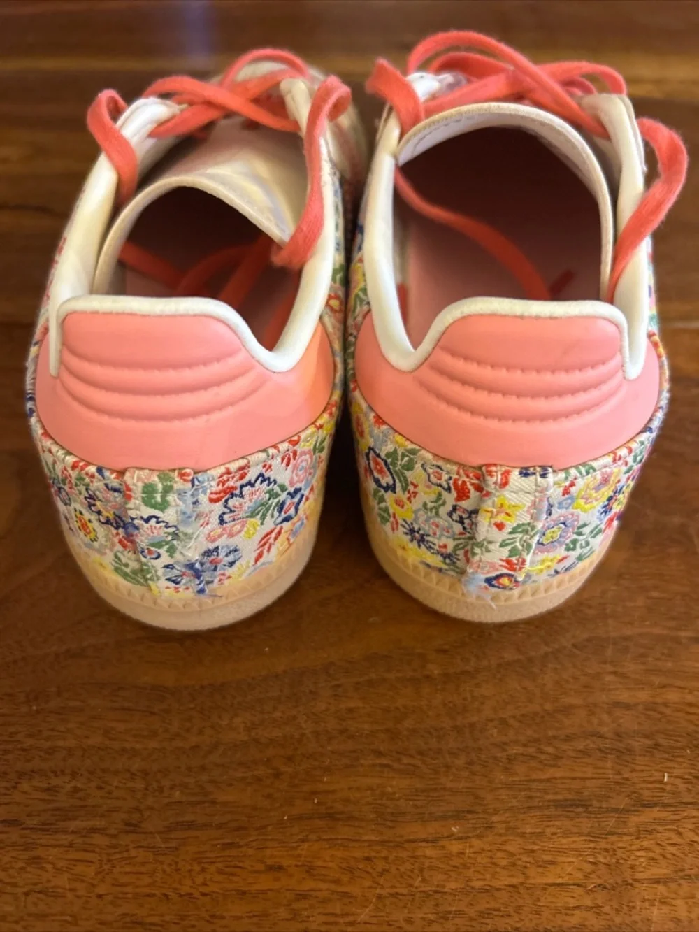 adidas Samba x Liberty Embroidered Floral Sneakers size 5.5Y EU 38 - Picture 6 of 12
